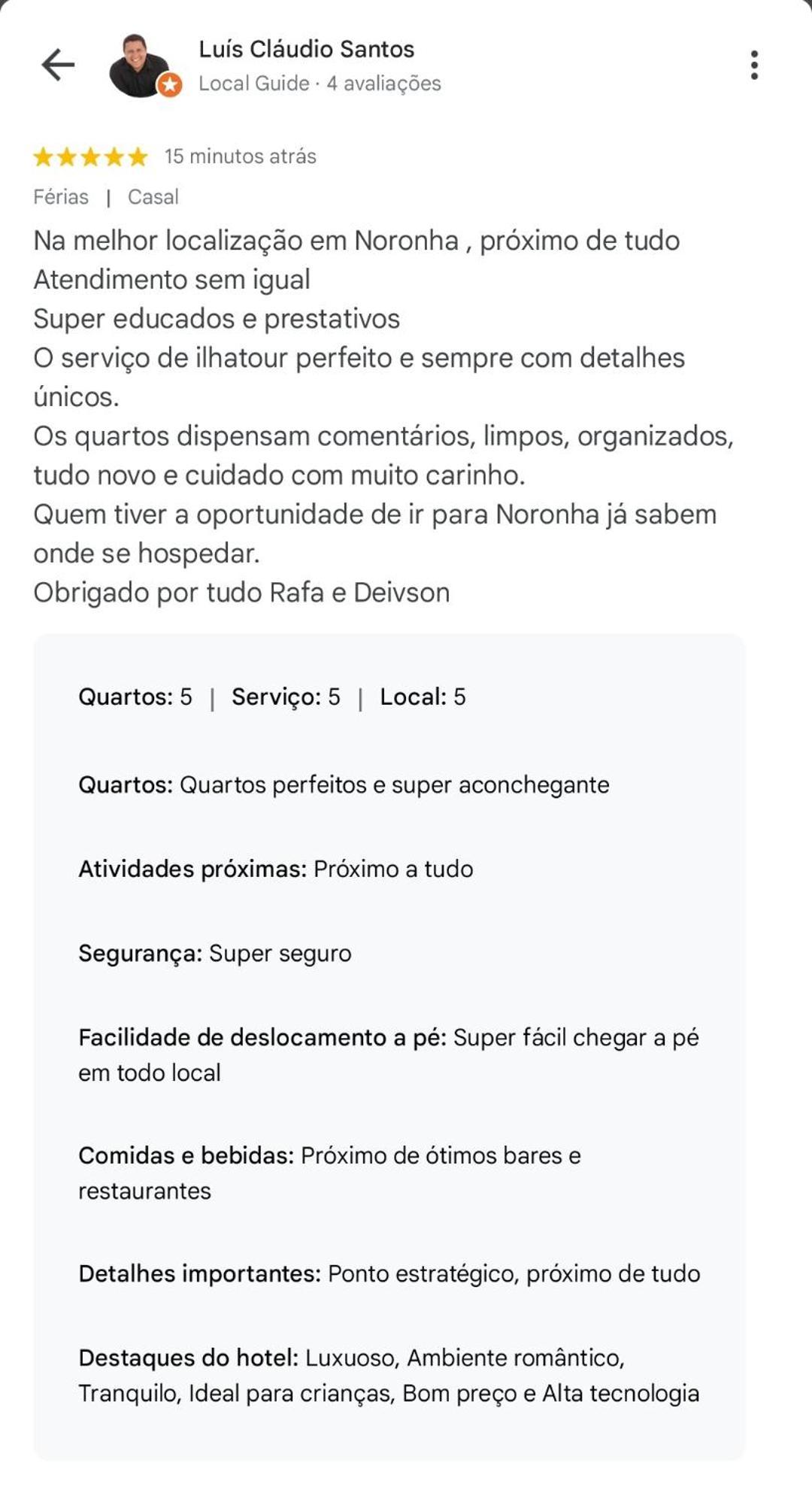 Paraiso Do Boldro Flat Apartman Fernando de Noronha Kültér fotó